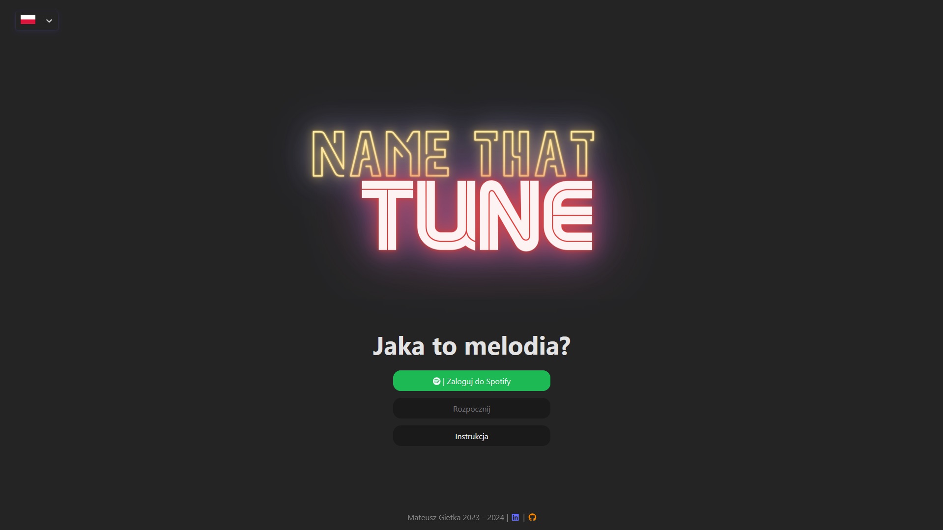 Name That Tune Spotify Game